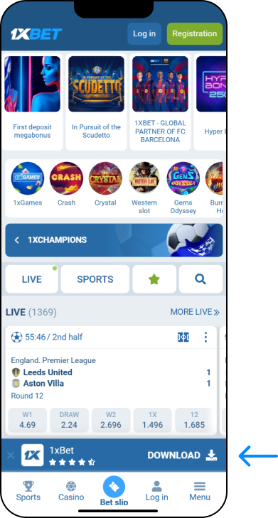 How to download 1xBet app for Android - 1xbet Online Somalia