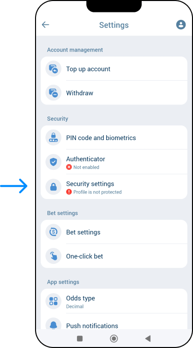 How to verify your account in the app (KYC) - 1xbet Online Somalia