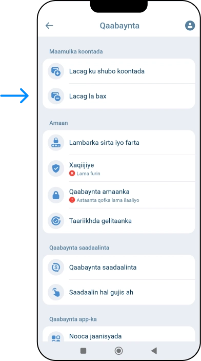 Ka bixidda app-ka - 1xbet Online Somalia